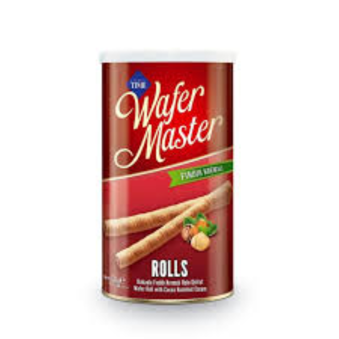 WAFER MASTER FINDIK KREMALI HAZELNUT ROLLS 120G